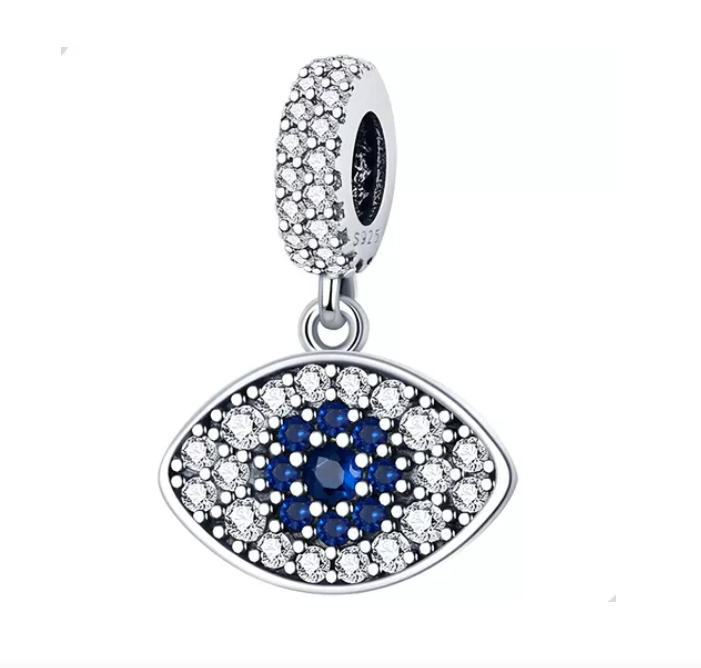 Charm Rivy Ojo Griego Engastado