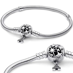 Silberne Galaxie Armband